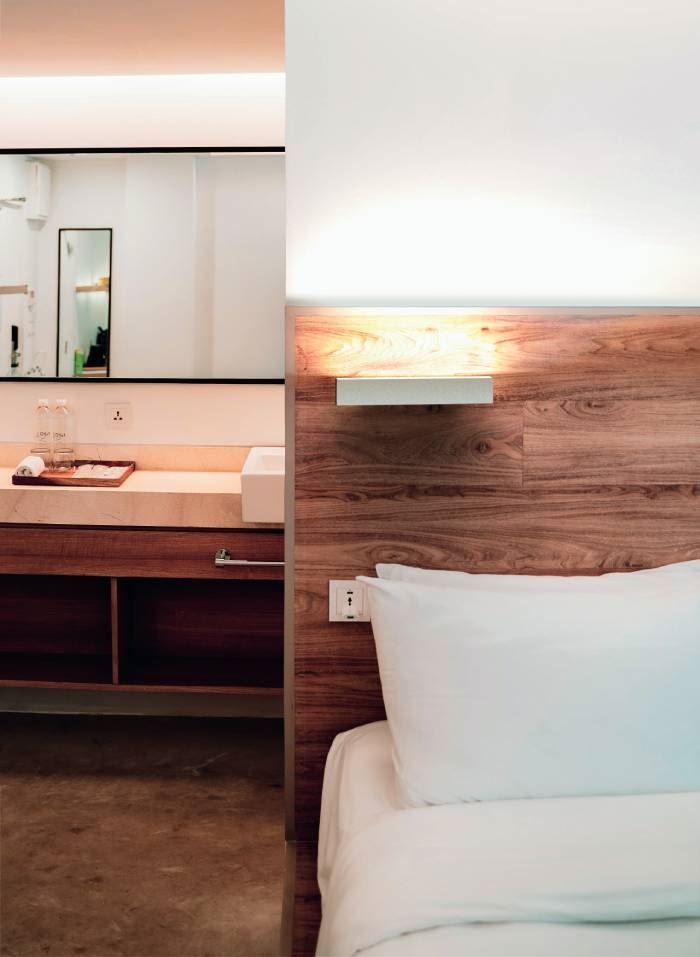 Aplique de pared moderno HANOK Blanco 14W Luz cálida - Imagen 4