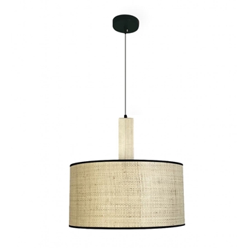 Colgante PALERMO negro, 1 luz - Imagen 1