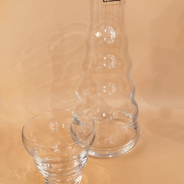 Juego de 5 piezas (Jarra + 4 vasos) de agua - Imagen 2