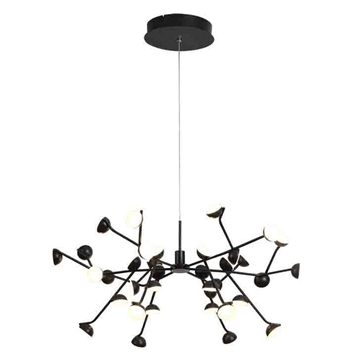 Lámpara de techo ADN 100w Negro - Imagen 1