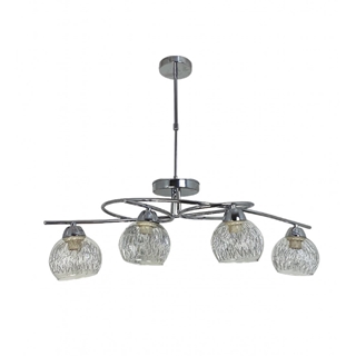 Lámpara GALA cromo, 4 luces - Imagen 1
