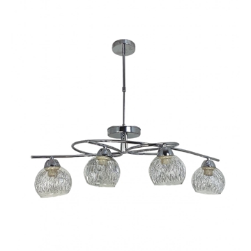 Lámpara GALA cromo, 4 luces - Imagen 1