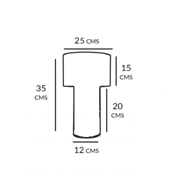 Sobremesa BAHAMAS corcho pequeño - Imagen 2