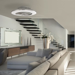 Ventilador de techo LED ALISIO Plata Mantra 6706 - Imagen 2